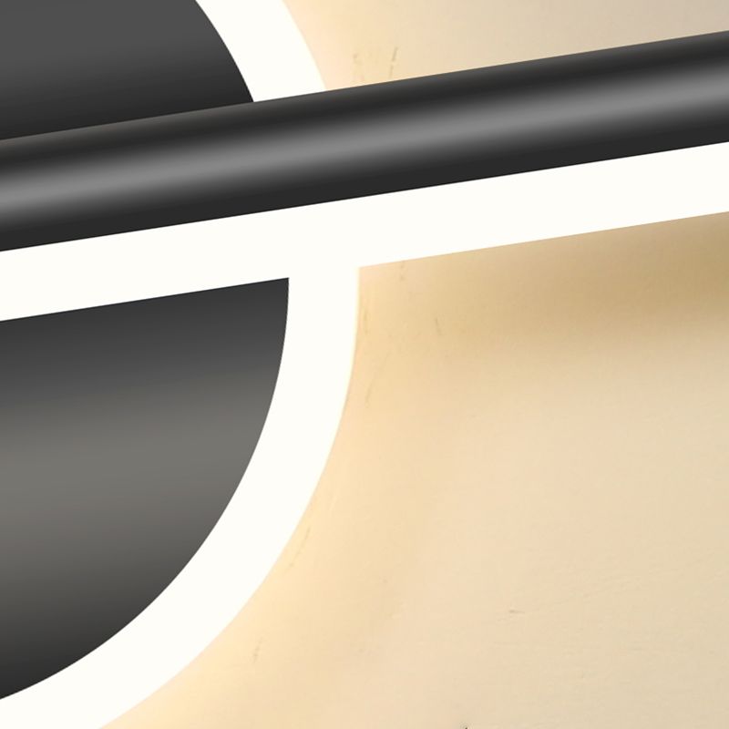 Velaris LED Wall Lamp – Modern Black and Gold Light for Elegant Interiors