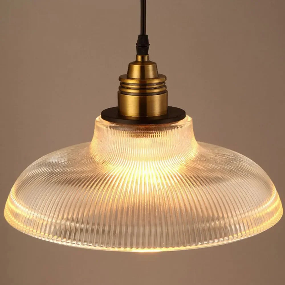 Auralis Glow – Scandinavian Glass Pendant Lamp