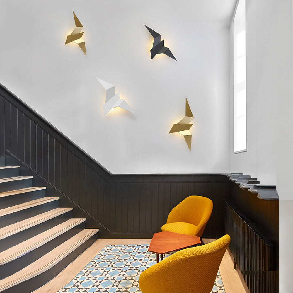 Aviora LED Wall Lamp – Elegant Bird-Inspired Light for Contemporary Interiors