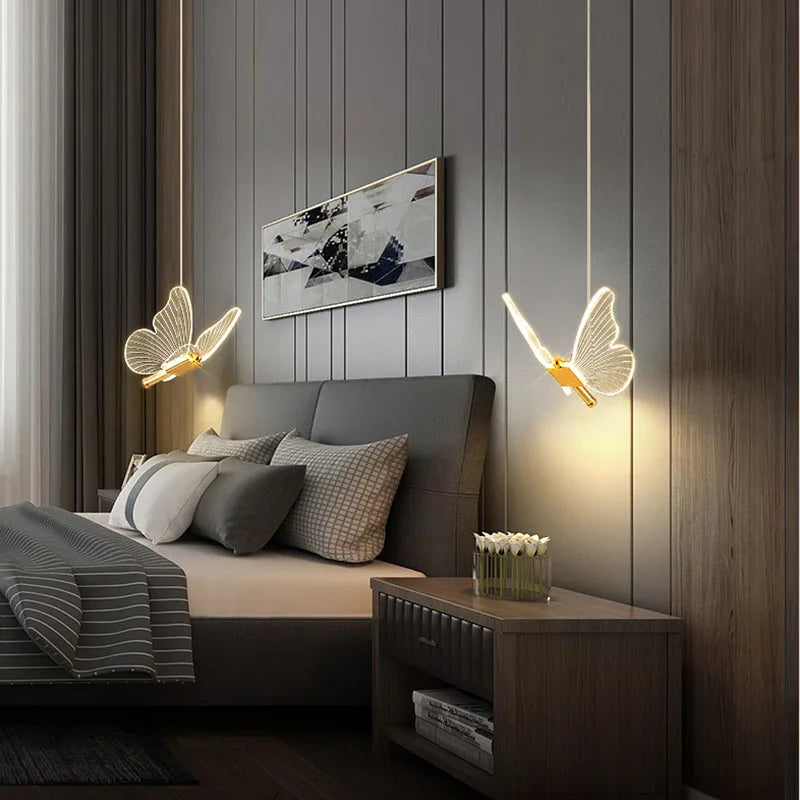 LumaFlair – LED Butterfly Pendant Light