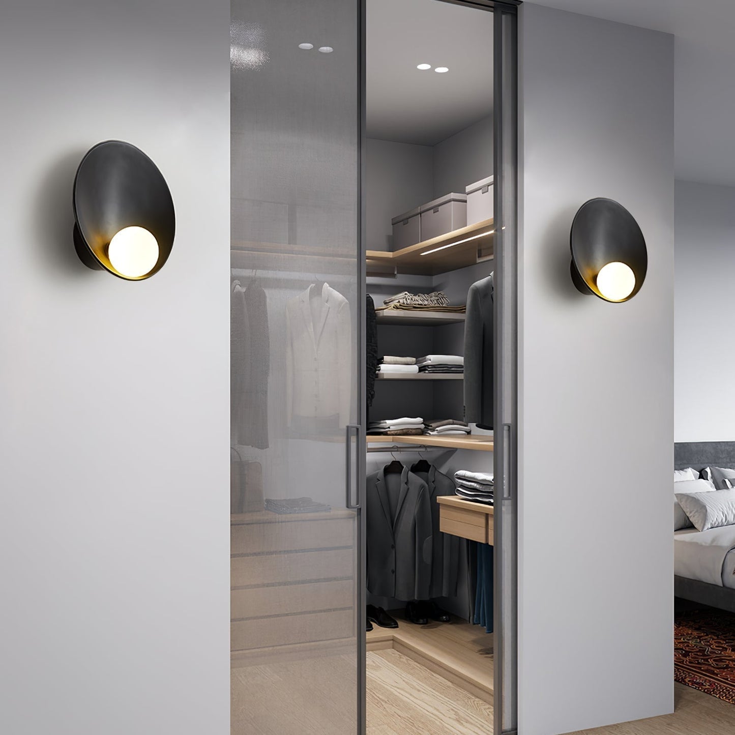 Solura Round – Elegant Scandinavian Wall Lamp for Ambient Living