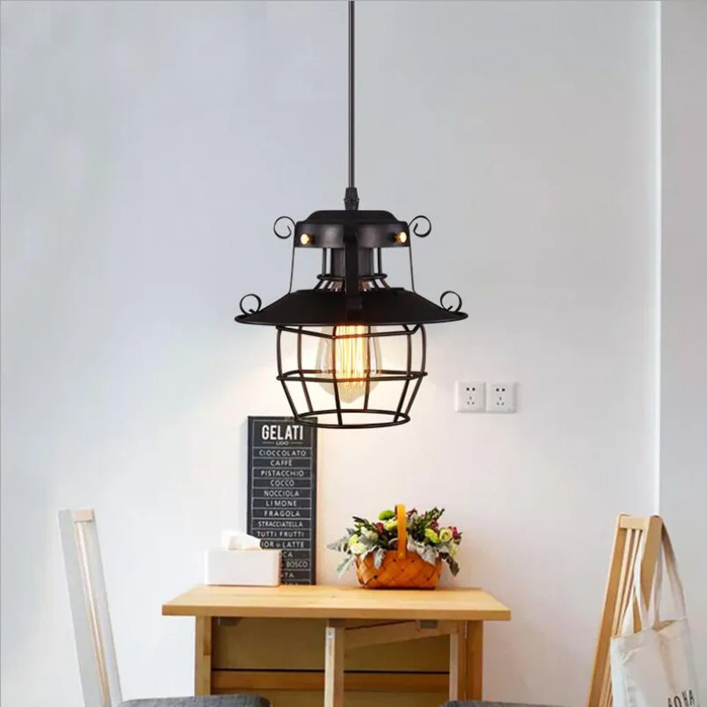 VintaRay – Retro Industrial Pendant Light