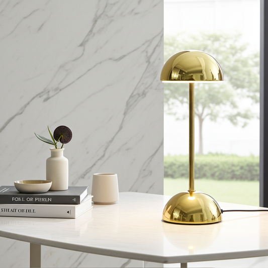 LumaMush Table Lamp – Modern Touch-Control Design, Stylish and Dimmable