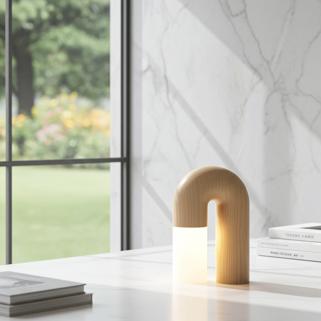 Ardena Modern Table Lamp – Sleek Design Lighting for Living Room, Bedroom, or Desk