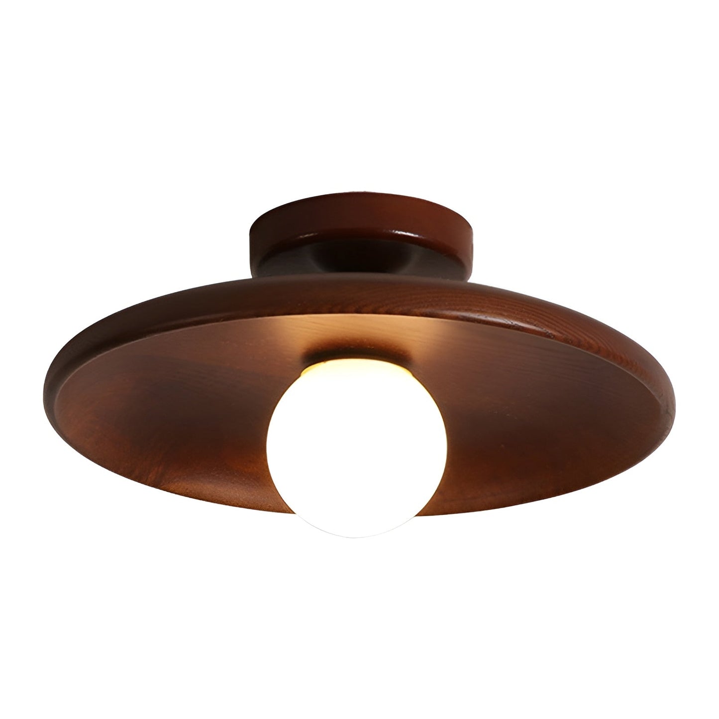 Kiroa Beam – Japanese Wabi-Sabi Wooden Ceiling Lamp