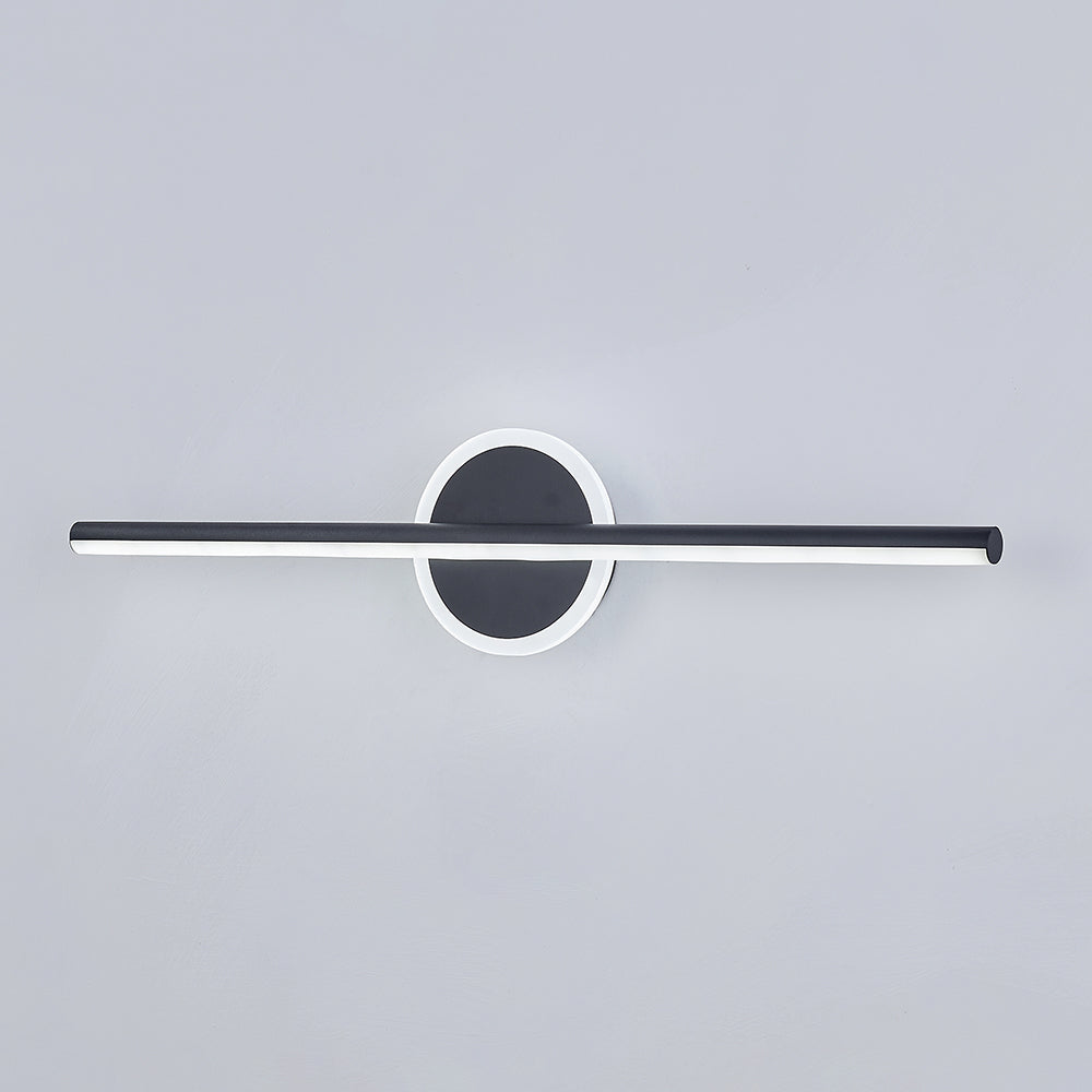 Velaris LED Wall Lamp – Modern Black and Gold Light for Elegant Interiors