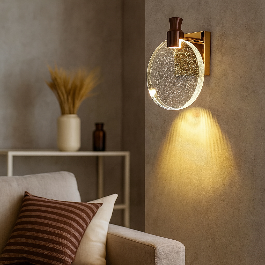 LumoRing Lamp – Modern LED Round Wall Light | Stylish Design Lighting