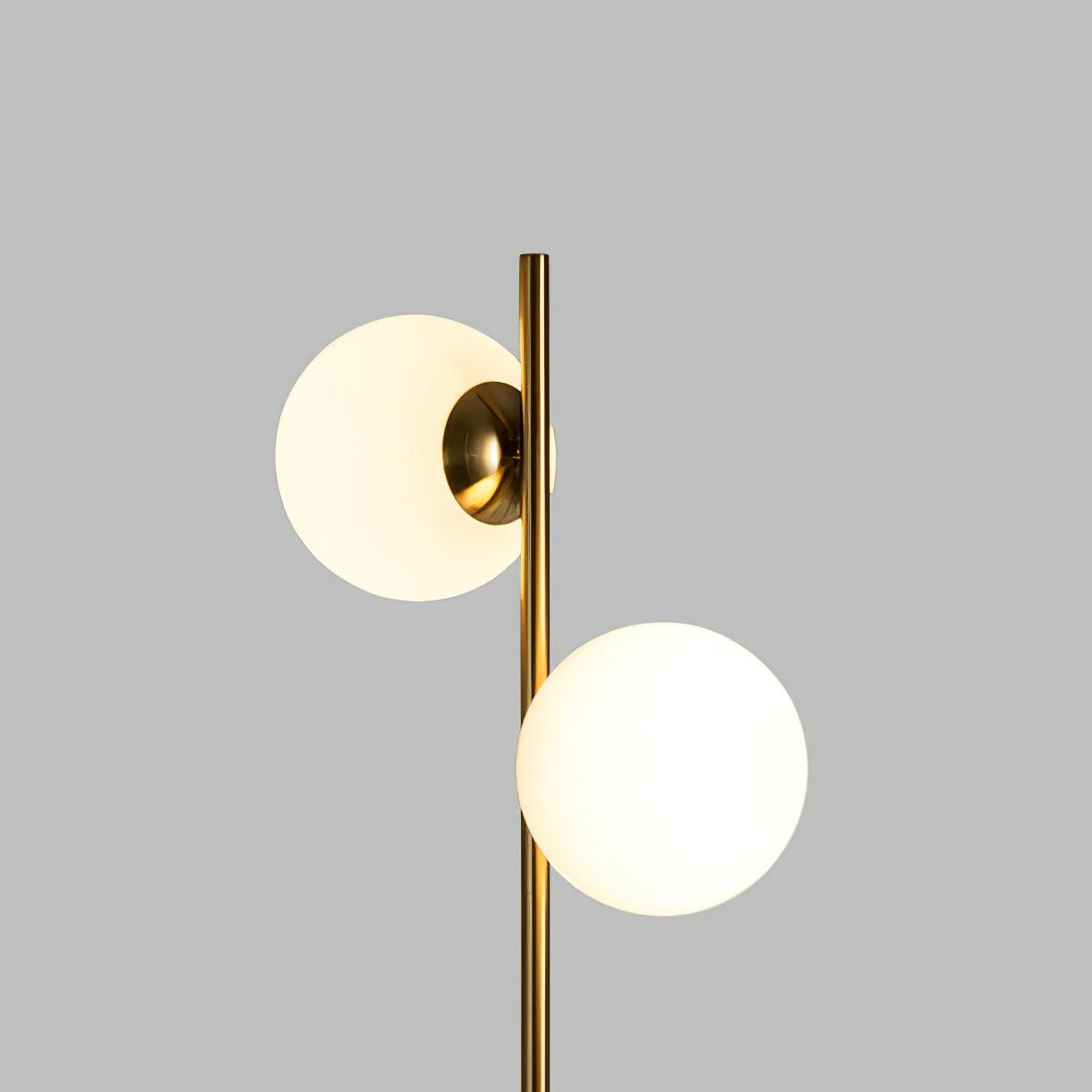 Veluna LED Floor Lamp – Retro Elegant Lighting for Modern Interiors