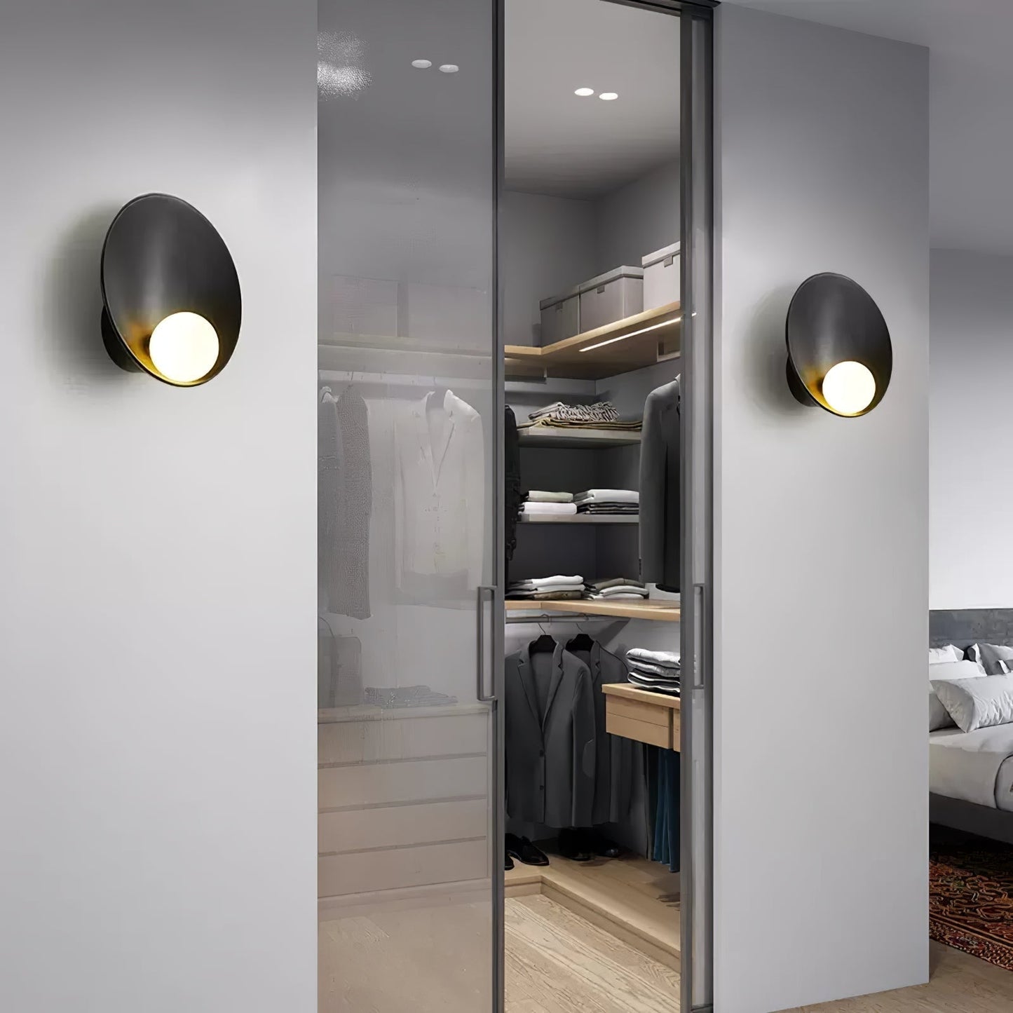 Solura Round – Elegant Scandinavian Wall Lamp for Ambient Living