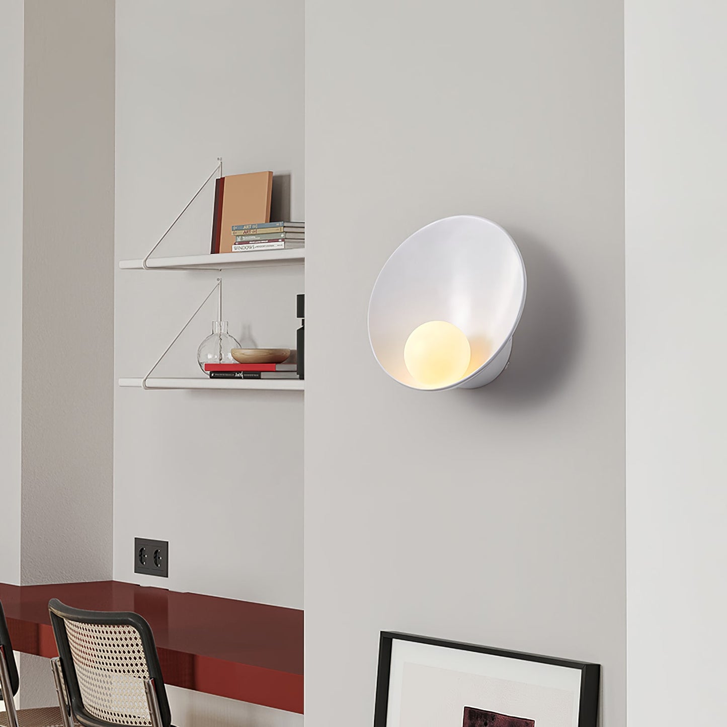 Solura Round – Elegant Scandinavian Wall Lamp for Ambient Living