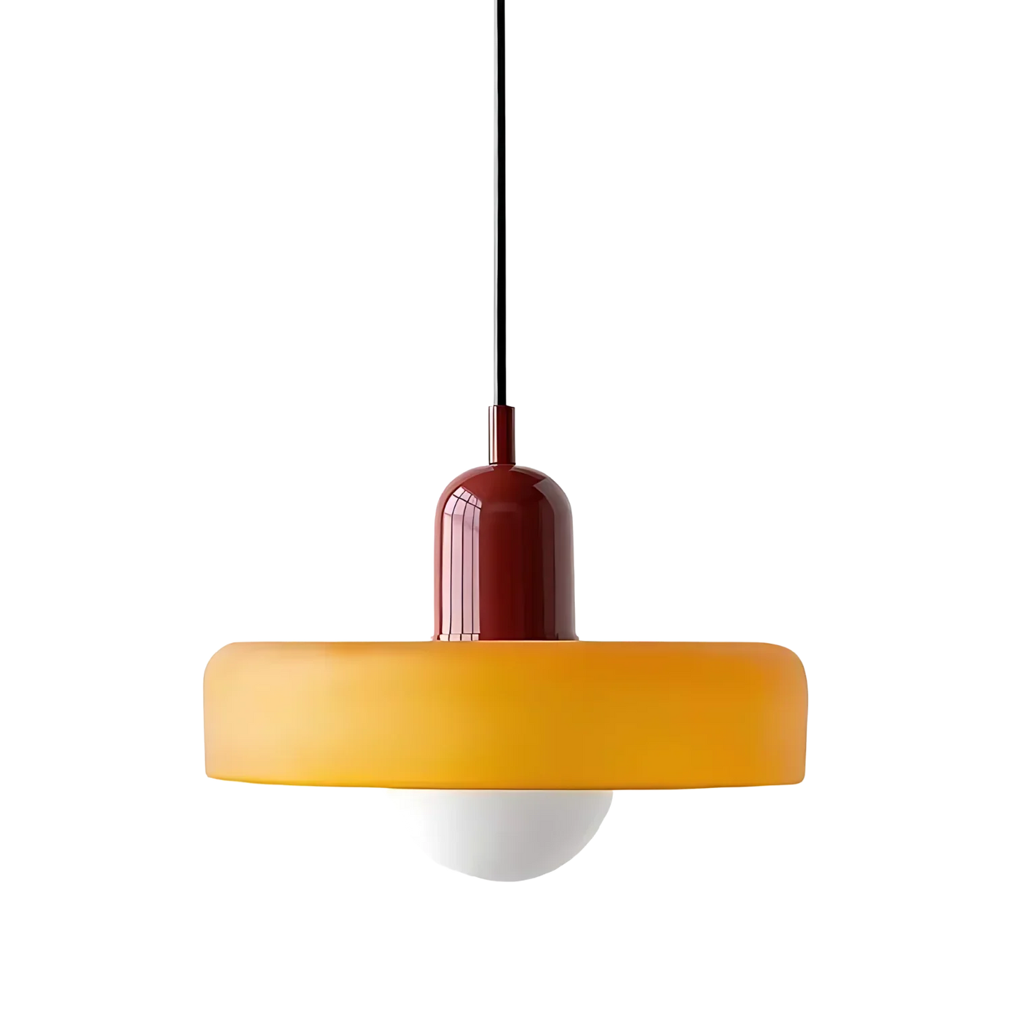 LioraGlow – Modern Metal & Glass Pendant Lamp