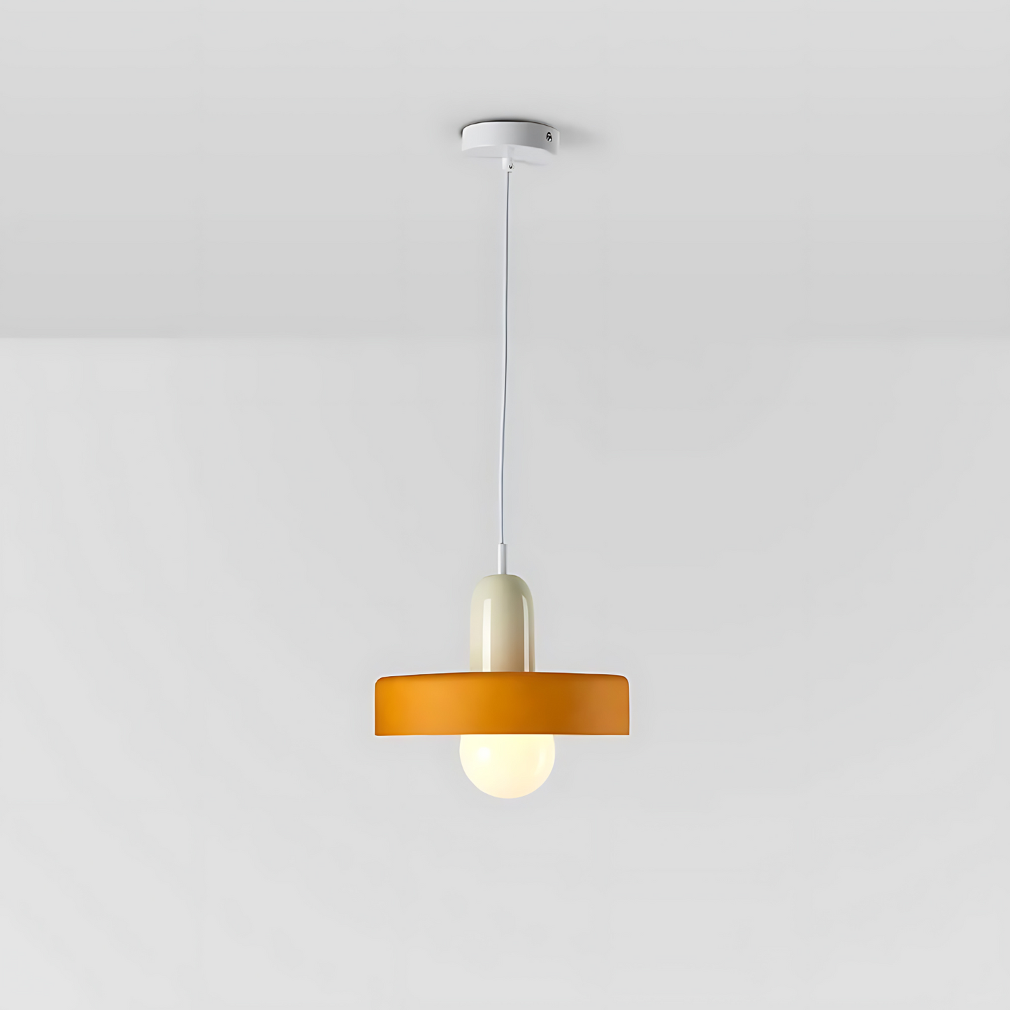 LioraGlow – Modern Metal & Glass Pendant Lamp