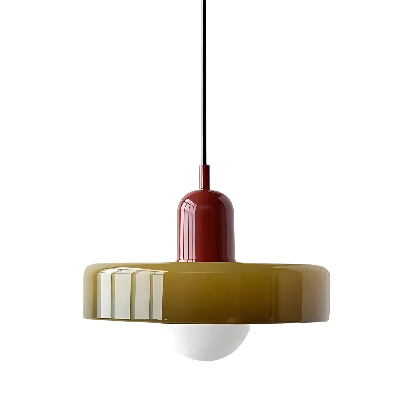 LioraGlow – Modern Metal & Glass Pendant Lamp