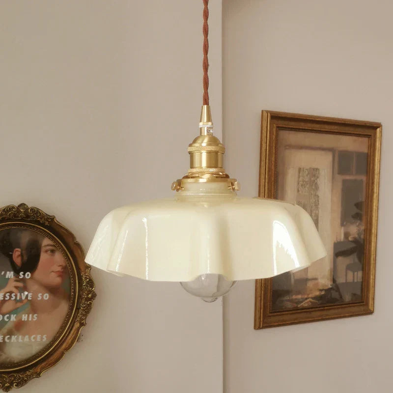Luxora Brass Pendant Lamp – Timeless Modern Elegance with a Golden Touch