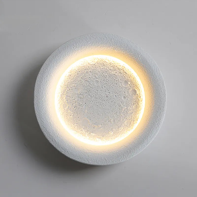 SeleneGlow – Artistic Lunar Wall Lamp for Ambient Interiors